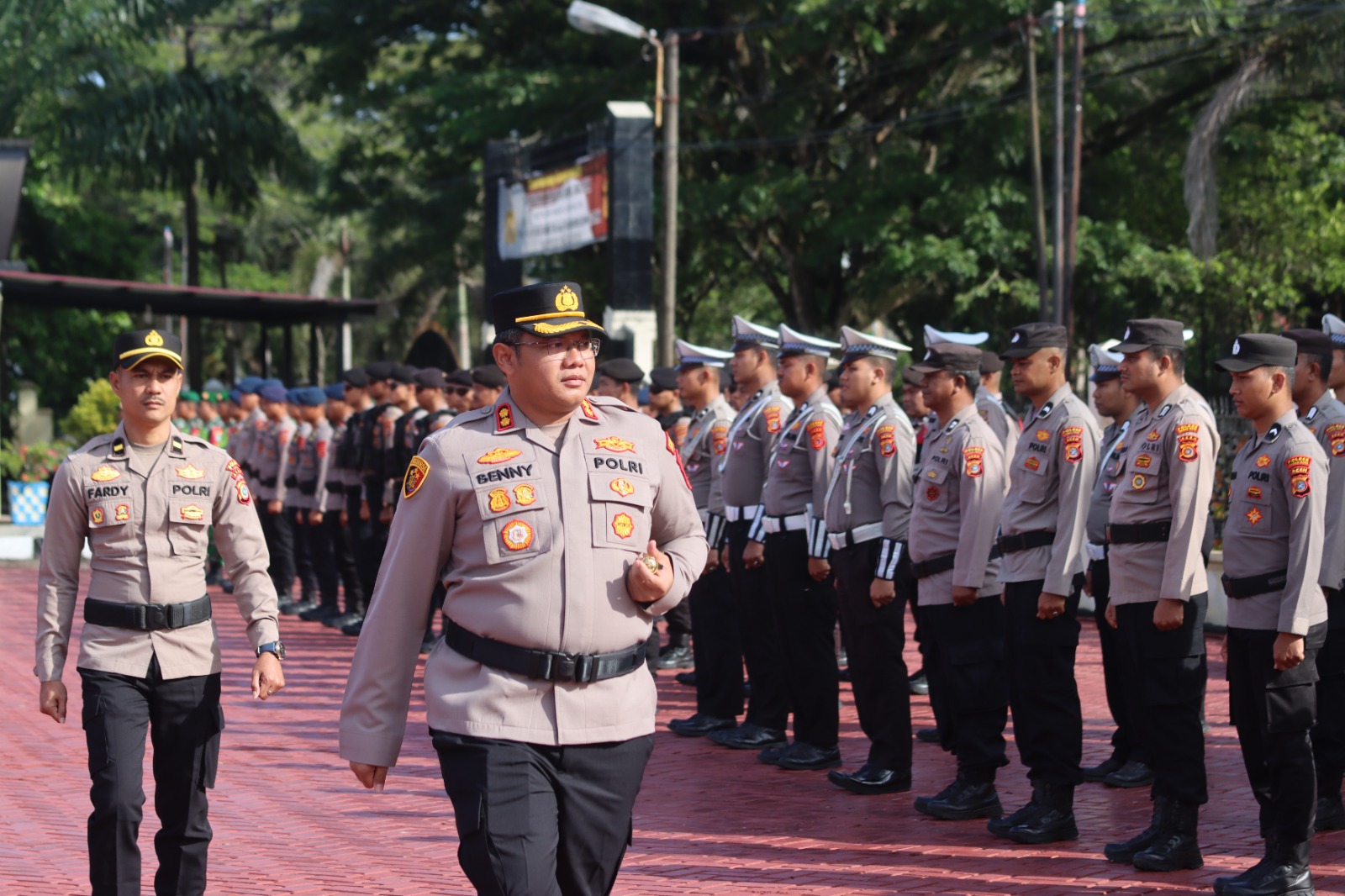 Kapolres Nagan Raya Imbau Masyarakat Sambut Tahun Baru 2026 dengan Empati dan Kegiatan Positif