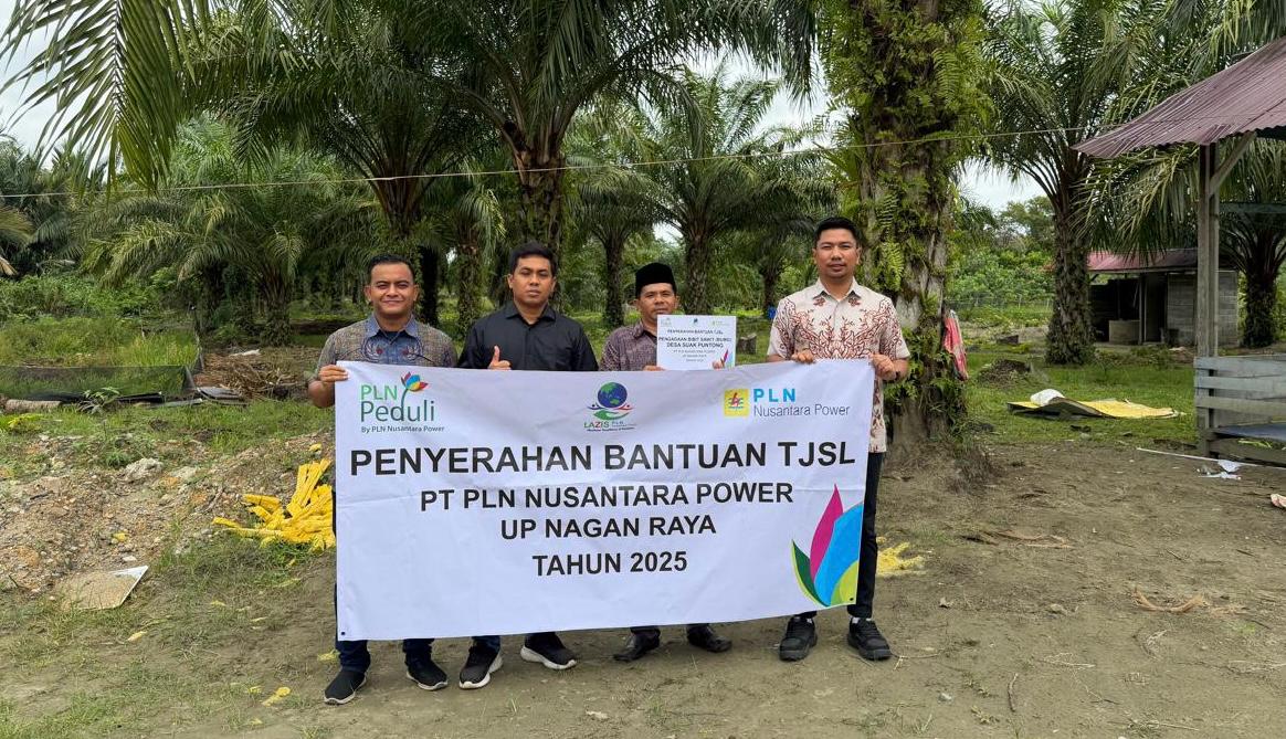 Lewat Program CSR, PLN NP Nagan Raya Salurkan Bibit Sawit untuk Warga