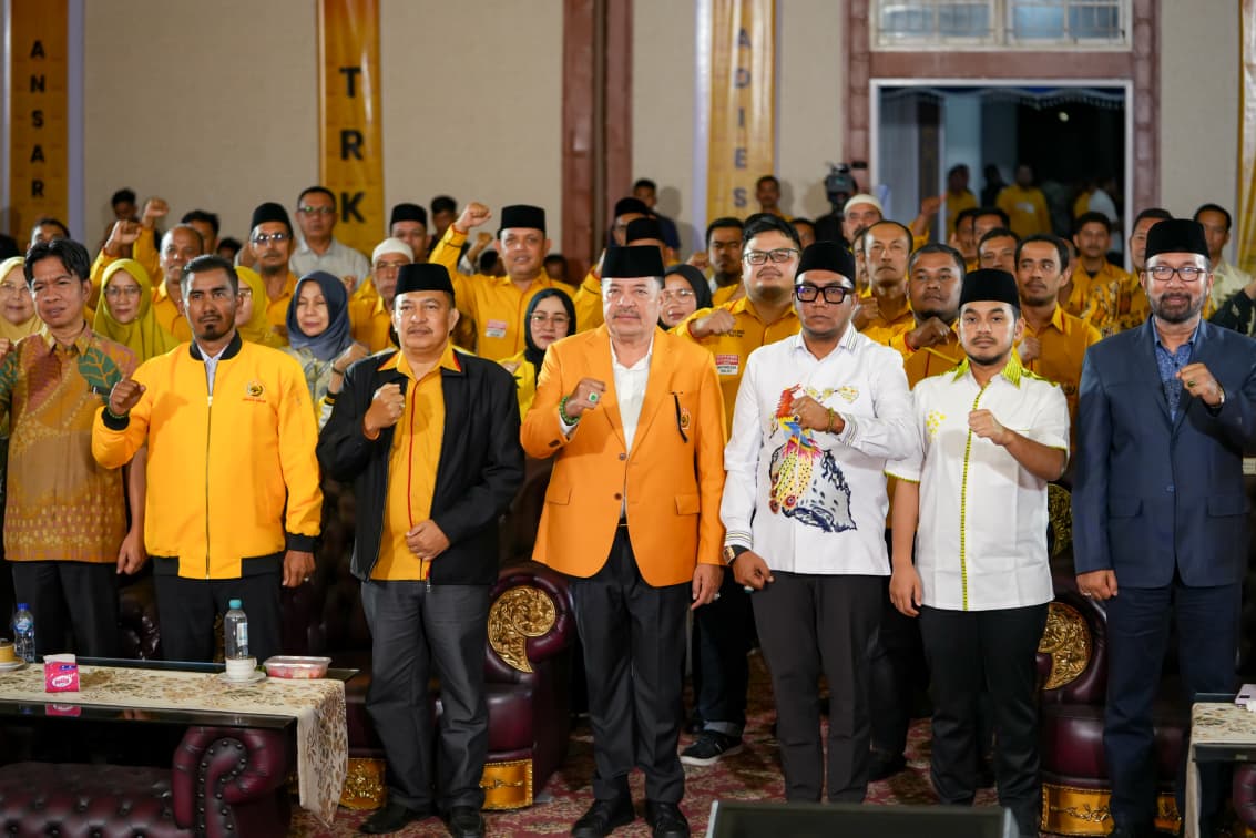 Ketua DPRK Nagan Raya Hadiri Pembukaan Diklat Kader Ormas MKGR se-Aceh Ketua DPRK Nagan Raya Hadiri Pembukaan Diklat Kader Ormas MKGR se-Aceh