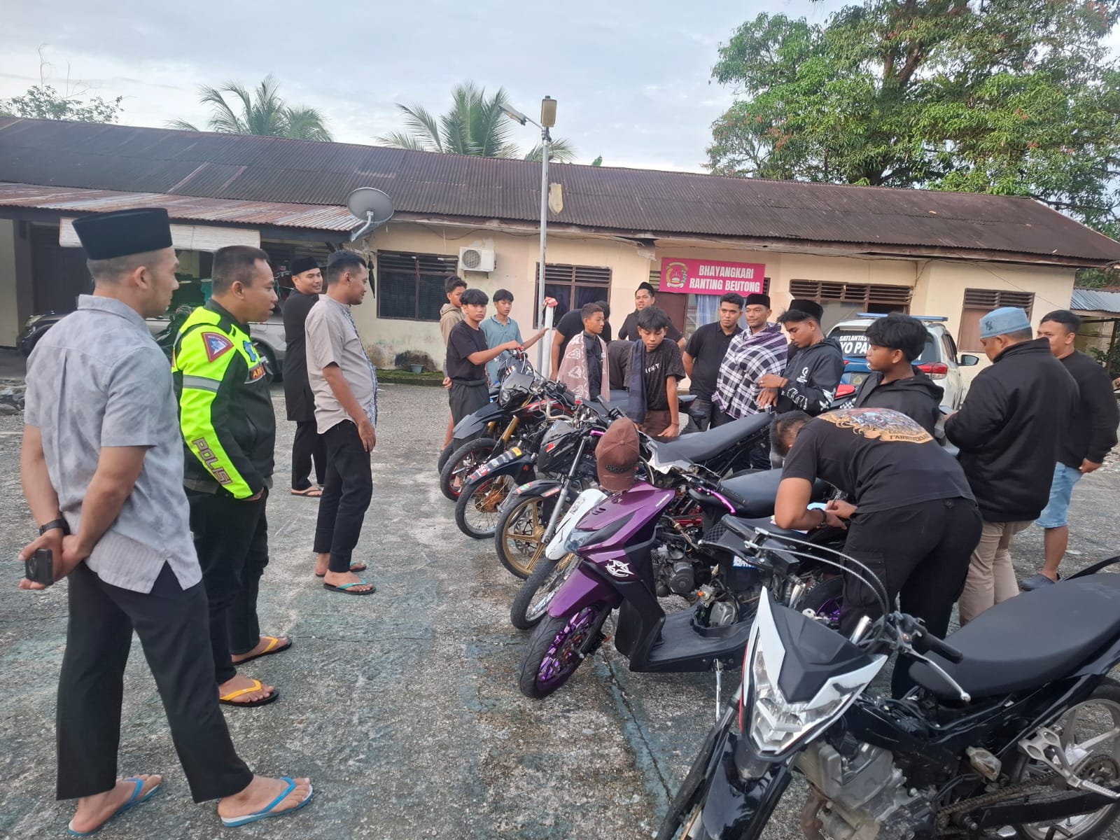 Pengguna Knalpot Brong di Bulan Ramadhan Tinggi, Satlantas Polres Nagan Raya Bereaksi