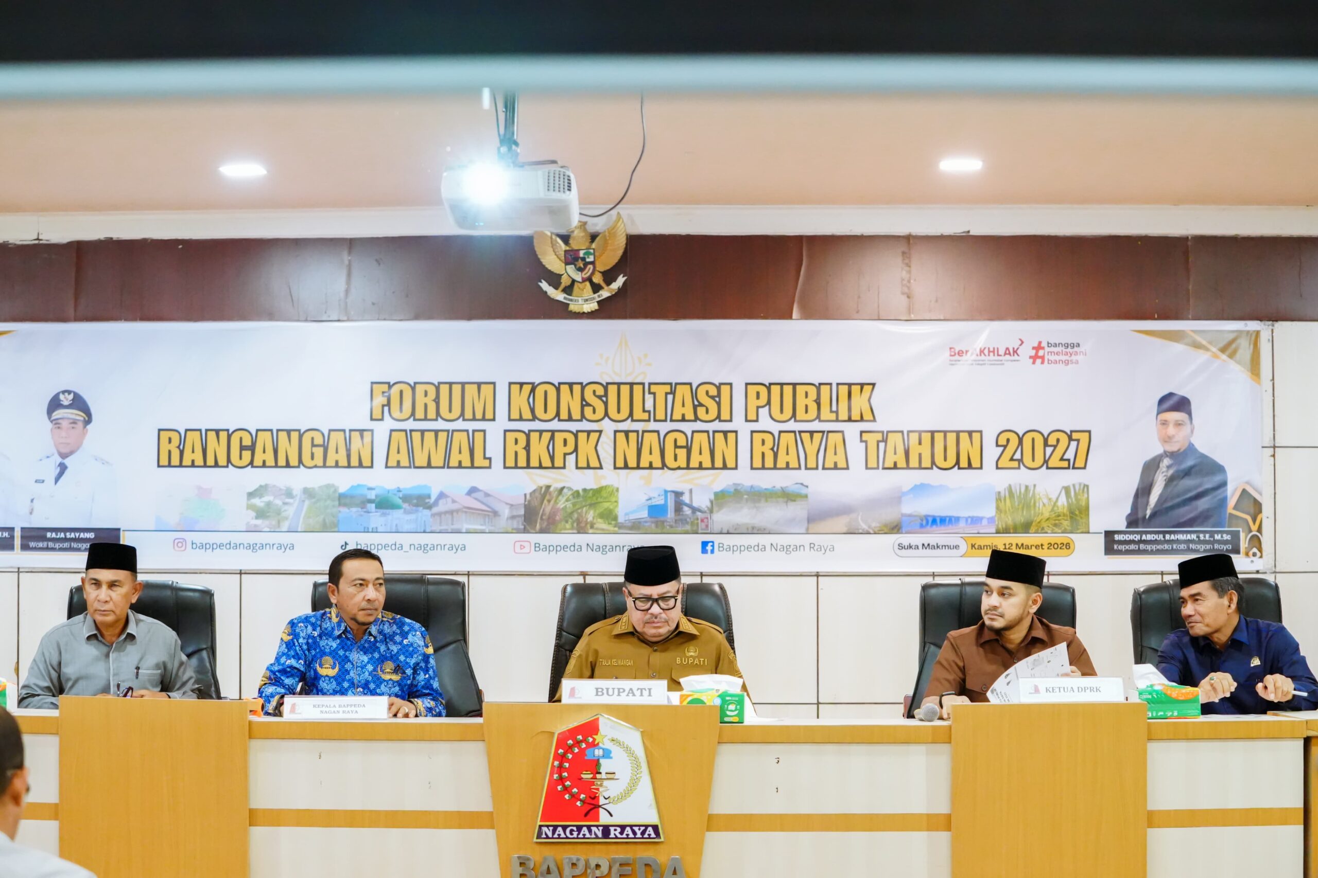 Ketua DPRK Nagan Raya Hadiri Forum Konsultasi Publik RKPK 2027