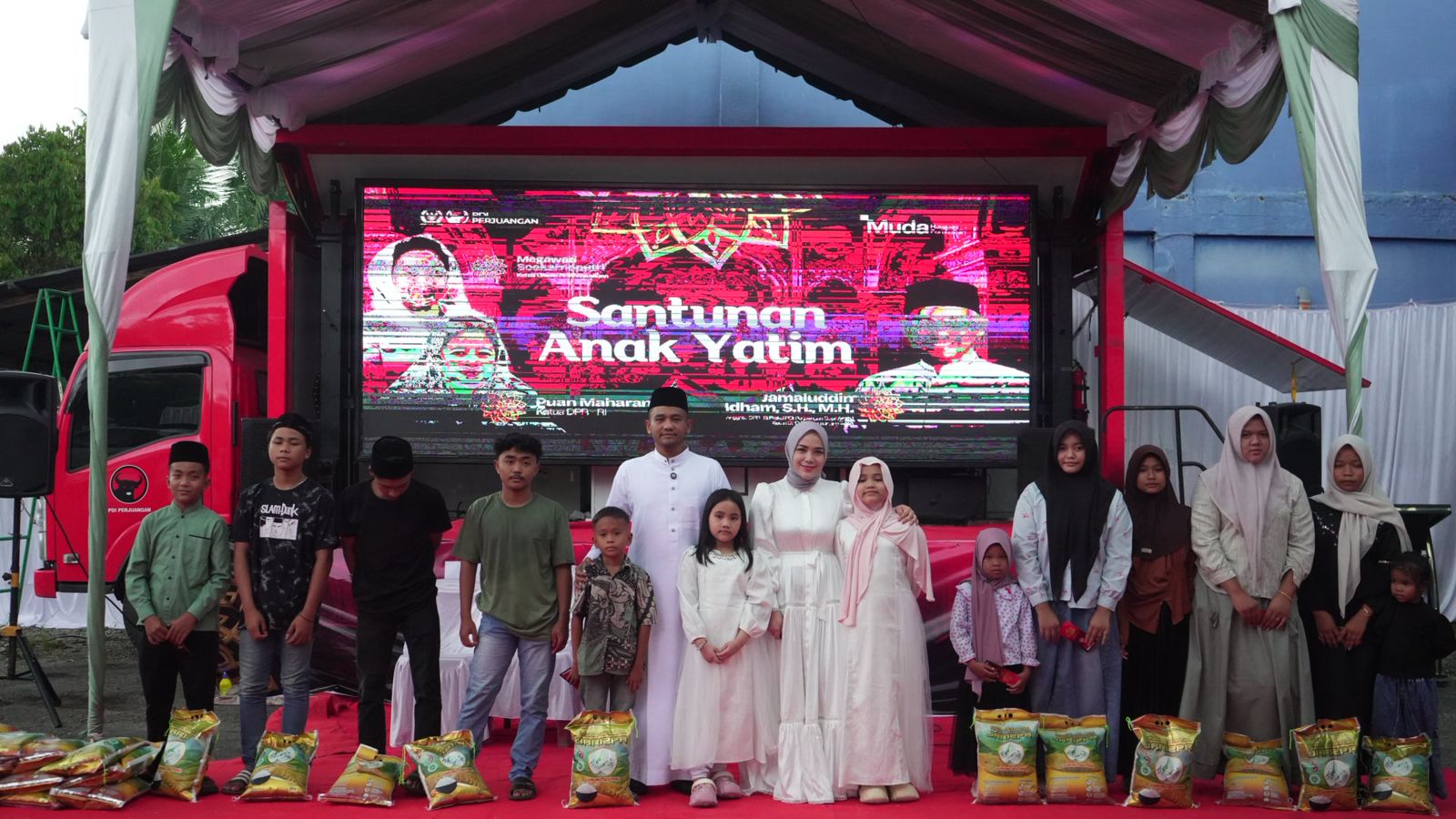 Momentum Ramadhan, Jamaluddin Idham Pererat Silaturahmi dan Santuni Anak Yatim