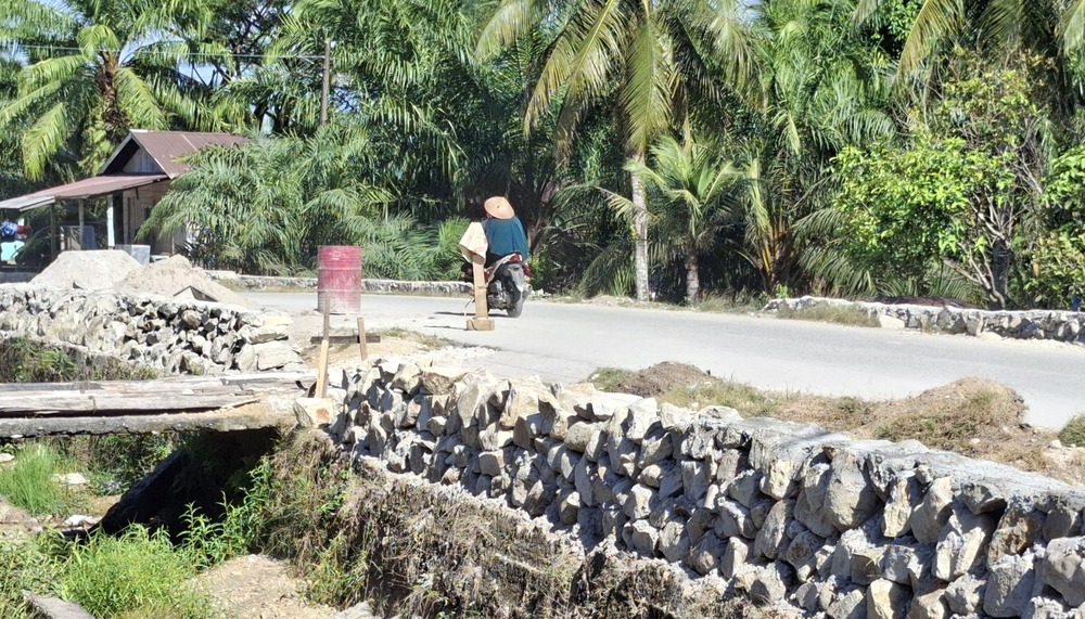 Perbaikan Jalan dan Pembangunan Talud di Ujung Bawang Diharapkan Atasi Banjir Tahunan